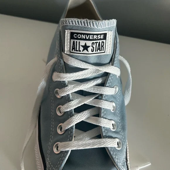 Converse All star blue low top sneakers size 9M/11W - Picture 7 of 9